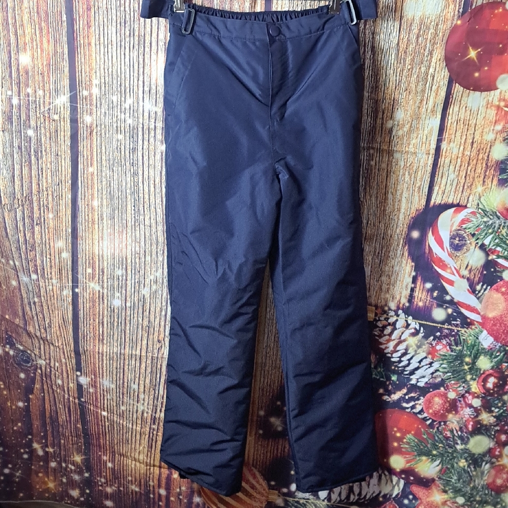 Chrilderns Place Dark Blue Winter Ski Pants Kids Unisex 14 Fleeced Iined